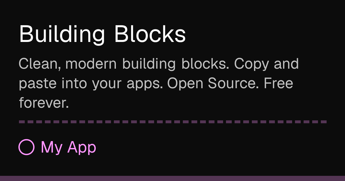 Block Core Guide Building Blocks