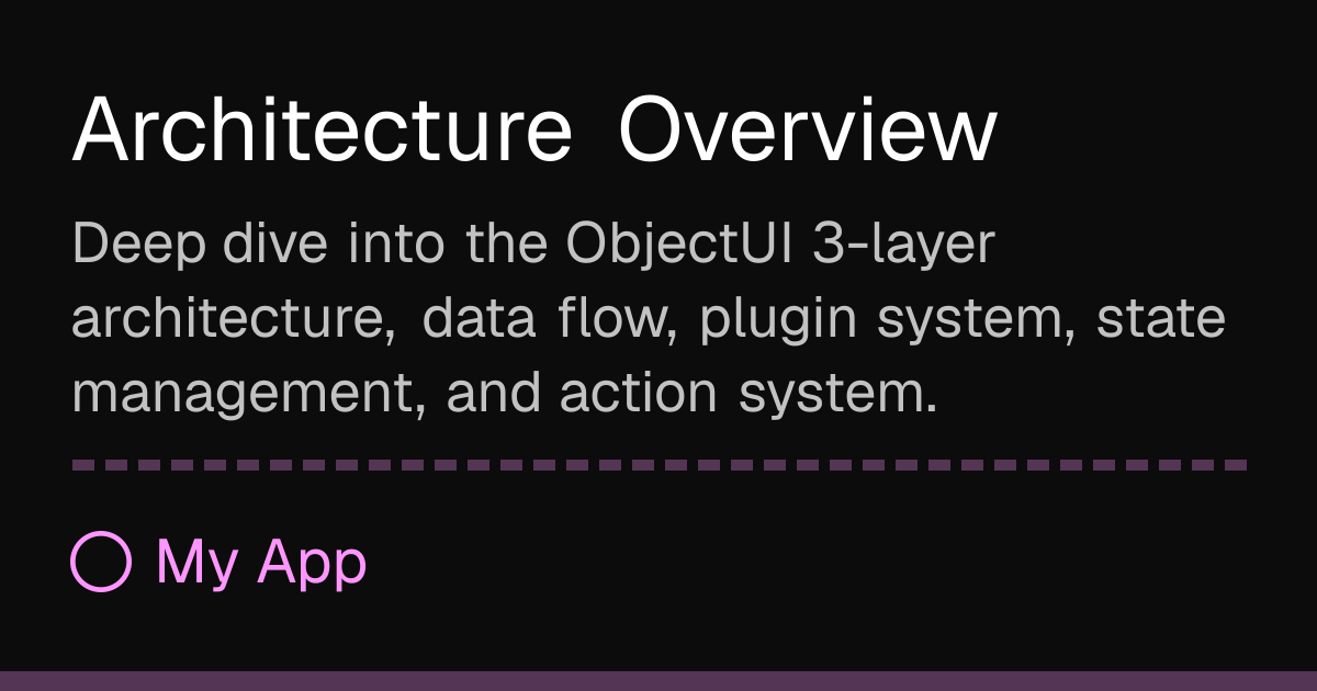 Architecture Overview